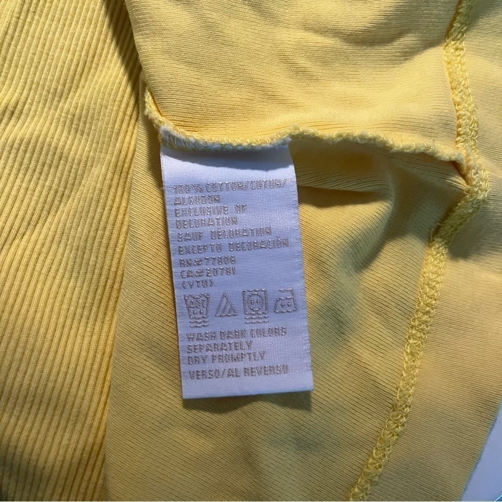 Tommy Hilfiger Yellow Sleeveless Top Size XL - Picture 5 of 6